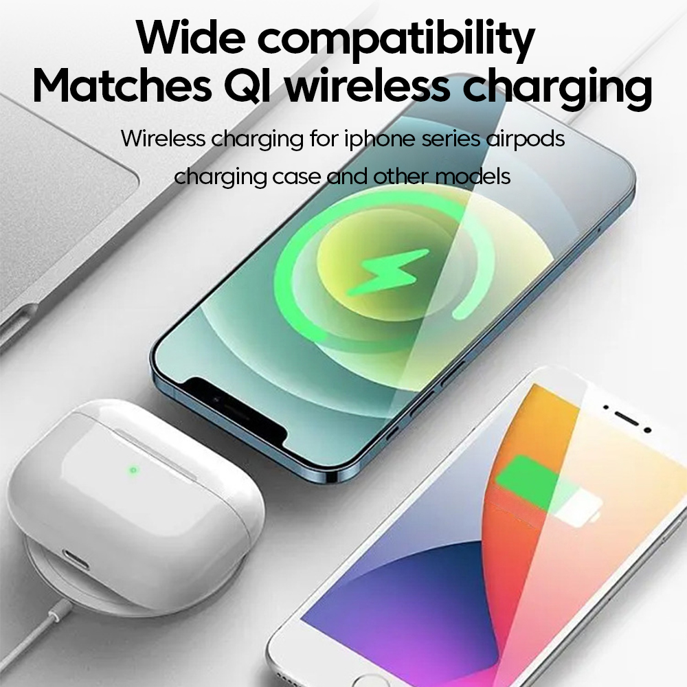 15W Magnetic Wireless Chargers For iPhone 16 15 14 13 12 11 Pro Max 1m Fast Charging Qi Wireless Pad For Airpods Charger Adapter