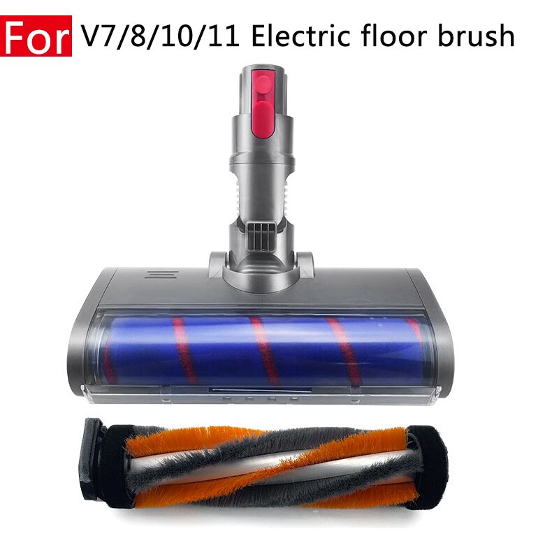 Replacement For Dyson v6 v7 v8 v10 v11 Hand-held Vacuum Cleaner Spare roller Carpet LED Electric Brush Head Home Accessories: 04