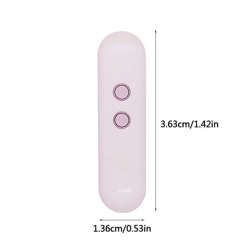 E65A Language Translator Device Classic Language Translator Device in Real Time Voice 42 Languages Smart Translations