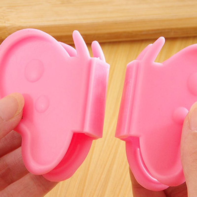 Adorable Butterfly-Shaped Silicone Anti-Scald Clip Plate Pot Plate Pan Dish Clamp Take Bowl Kitchen Tool Gadget Magnet Tool