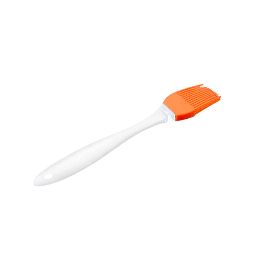 Pincel de silicona para hornear pan de gran , pinceles para hornear barbacoa con mango transparente, herramientas de cocina, suministros de cocina d4: Orange