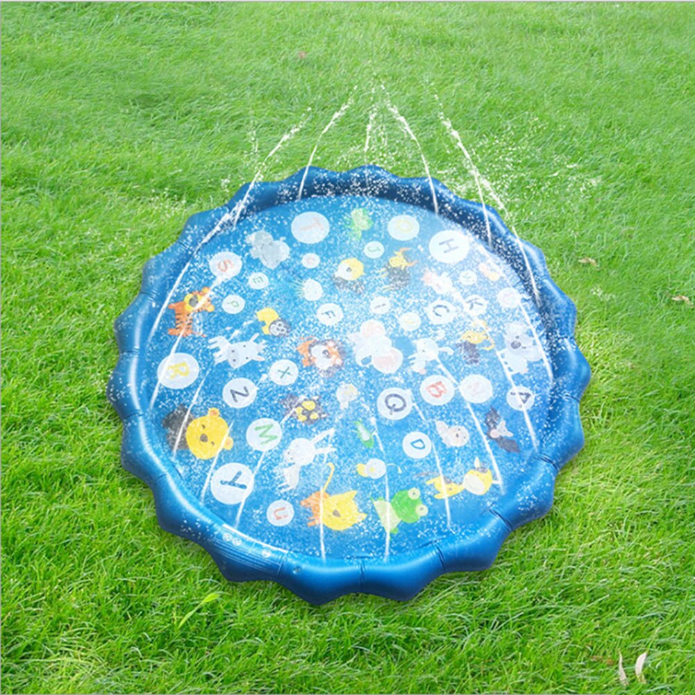 Zomer Outdoor Spray Water Kussen Pvc Opblaasbare Spray Water Speelgoed Voor Kinderen Spelen Water Mat Games Strand Gazon Sprinkler Pads