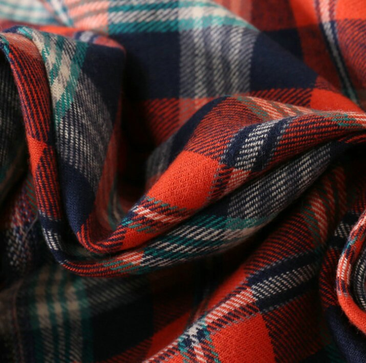 Mylb plaid stof mix bomuld klassisk skotsk plaid kollektion jakkesæt plisseret nederdel gitter stof tekstil