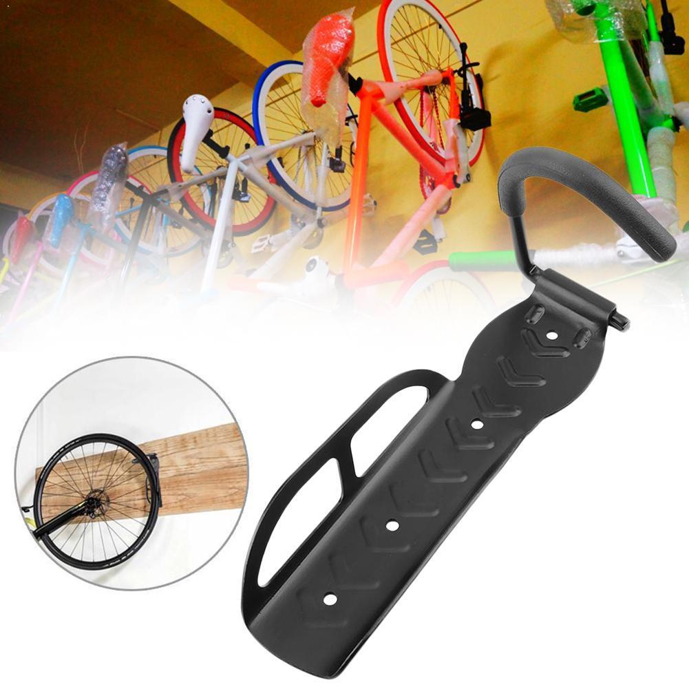 Vélo Support Mural Support Pour VTT Vélo De Route De Stockage Fixe Crochet Crochet Support Suspendu En Acier Support Cintre Mur K5B1