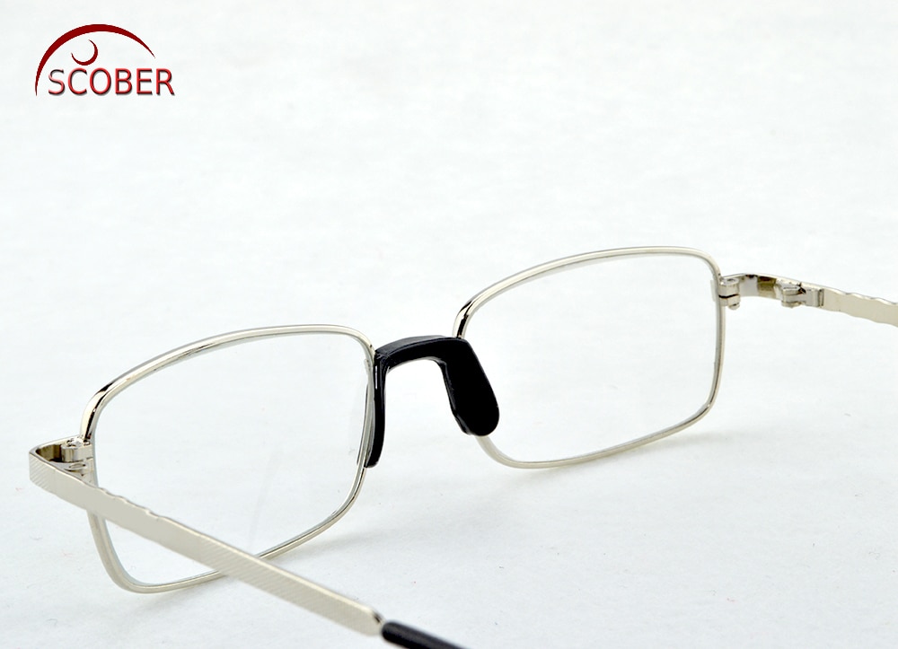 = SCOBER =. ¡Dos pares! Lente de Cristal Natural de borde completo, gafas de lectura para hombres y mujeres, confort para una nariz + 1 + 1,5 + 2 + 2,5 + 3 + 3,5 + 4