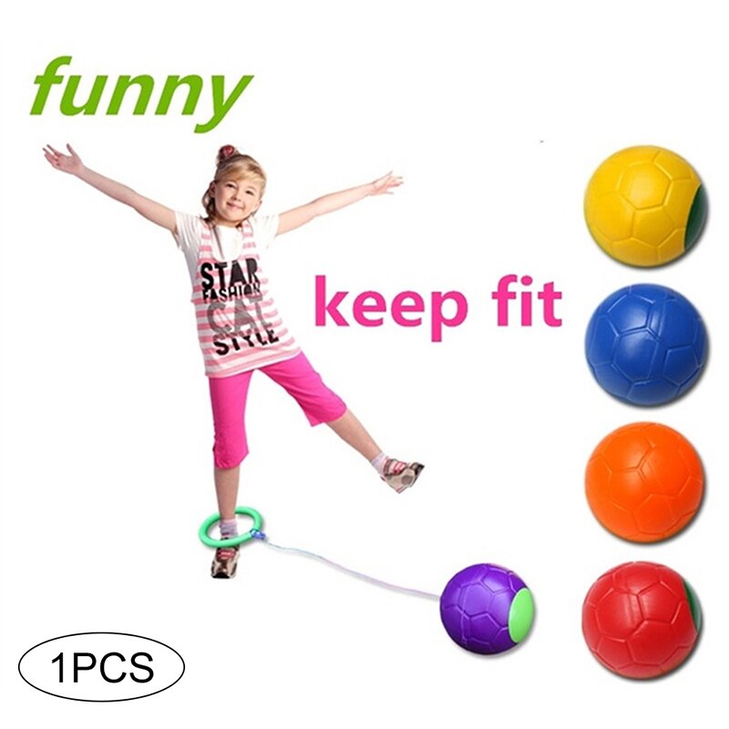 1Pcs Kip Bal Outdoor Fun Sport Speelgoed Klassieke Skipping Speelgoed Oefening Coördinatie En Kracht Reactie Training Swing Bal