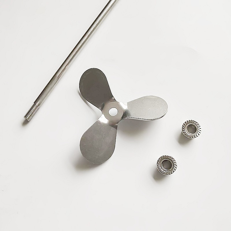 1pcs lab stainless steel DIA40mm to 120mm three blade propeller, three-leaf paddle for lab stirrer mixer blender machine