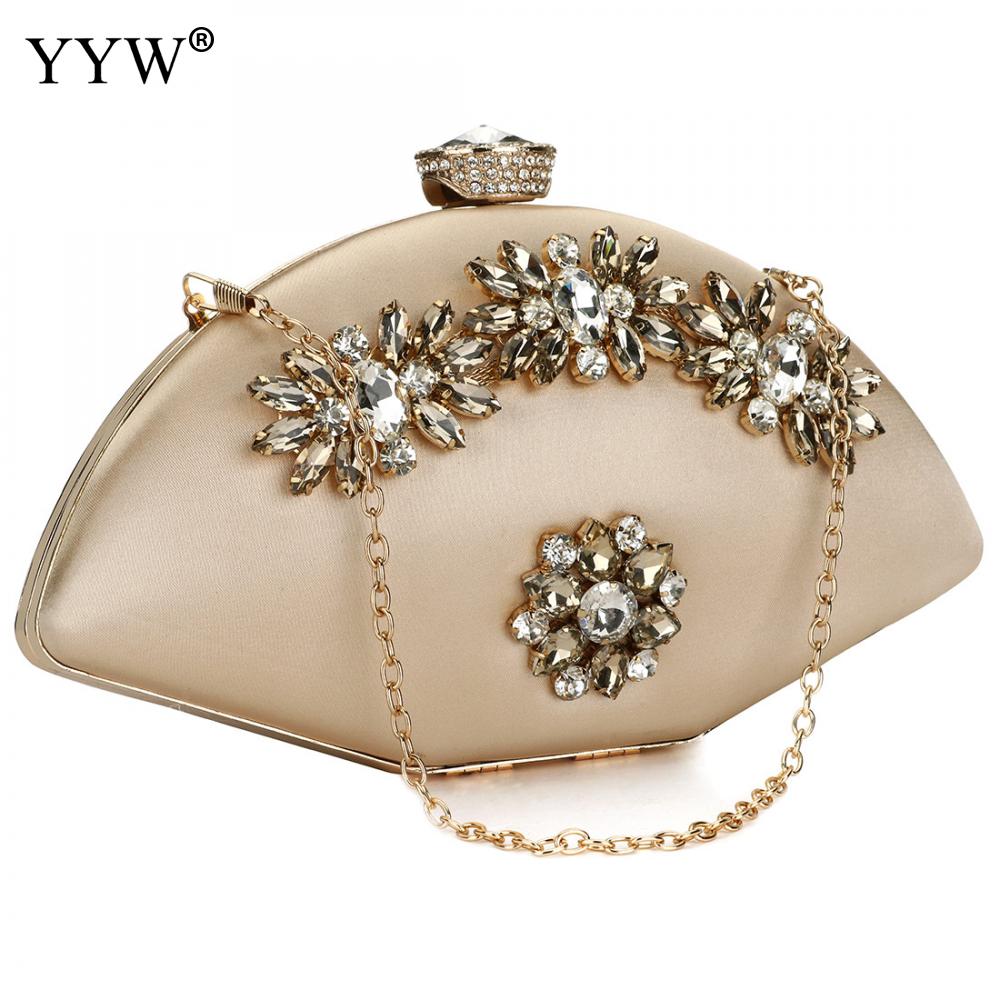 Women'S Bag Over Shoulder Clutch Bag For Women Rhinestone Evening Clutches With Luxury Wedding Purse Female Handbags Bolso