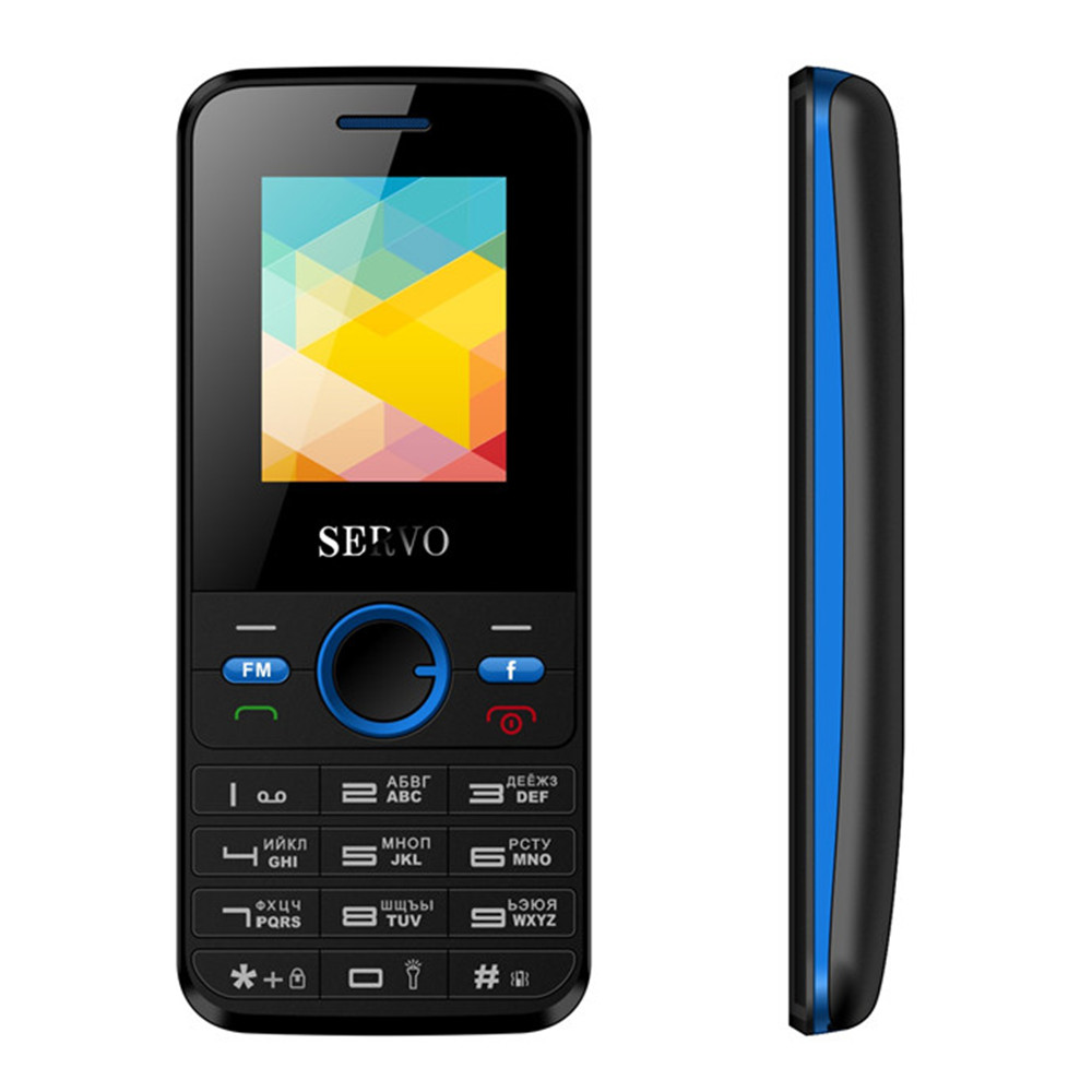 Originele Servo Telefoon 1.77 Inch Dual Sim-kaart Gprs Spreadtrum6531DA Mobiele Telefoon Trillingen Buiten Fm Radio Gsm Unlocked Mobiele Telefoon