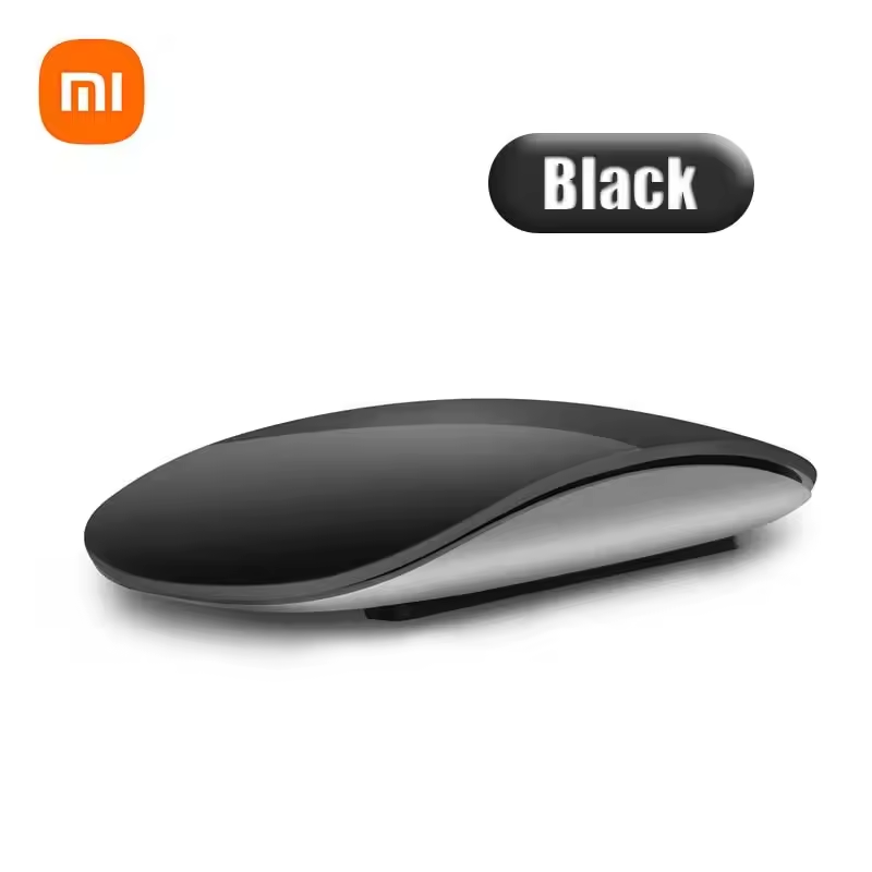 Ratón mágico ultrafino con superficie multitáctil Xiaomi, Bluetooth 5,0, inalámbrico, recargable, silencioso, para Apple, Ipad, Pc y Mac: Oro