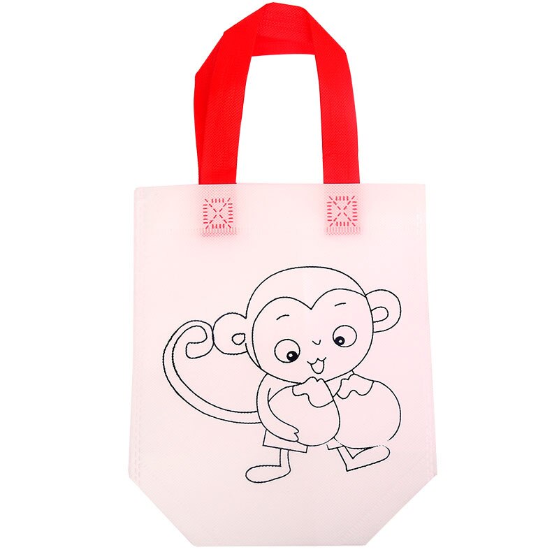 Baby Drawing toys Educational Toy for Children DIY Environmental Protection Graffiti Bag Kindergarten Hand Painting Materials: 9