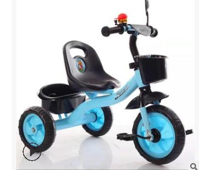 Kids Kinderen Kind Driewieler Fiets 3 Wiel Kleuterschool Kinderen Rit Op Bike Peuter Trike Voor 2-6 Jaar Oud kid Wandelwagen: 2