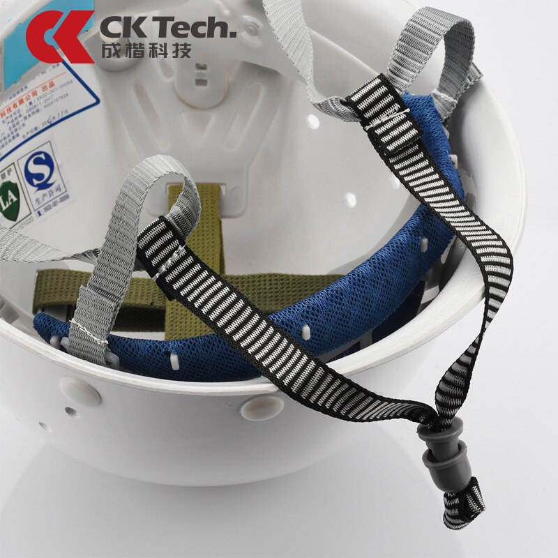 CK Tech. FRP Safety Helmet Construction Protective Helmets Work Cap Breathable Labor Engineering Impact Resistance Hard Hat