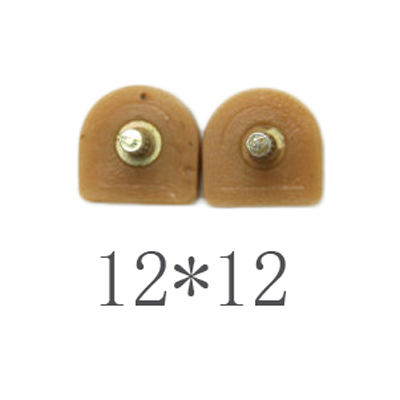 GUGULUZA Hoge Qualiy 5 Pairs Bruin Hoge Hak Schoenen DIY Reparaties Tips Pin Ankers Liften Vervanging 3mm: 12 12
