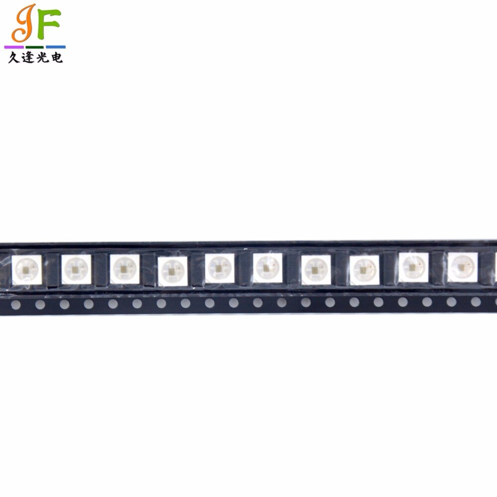 10 ~ 1000pcs SK9822 LED Chips 6pins ingebouwde SMD 5050 RGB Addressable droom kleur Voor Strip Screen 5V met DATA KLOK dezelfde APA102