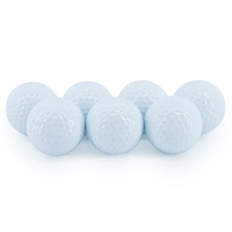 3 Pcs Wit Golfbal Drie Lagen Hoge Elastische Lange Afstand Golf Game Ball Indoor Praktijk Veiligheid elastische Bal