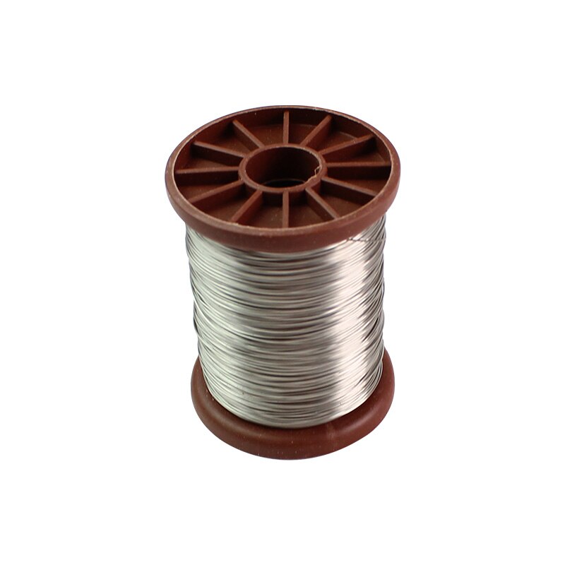 1 roll of stainless steel wire Stainless steel honeycomb frame steel wire Honeycomb frame fixing wire Beekeeping tools