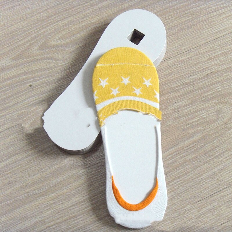 Men's socks liner thick double-layer socks liner universal socks liner male invisible socks cardboard sewing pattern 50 pieces