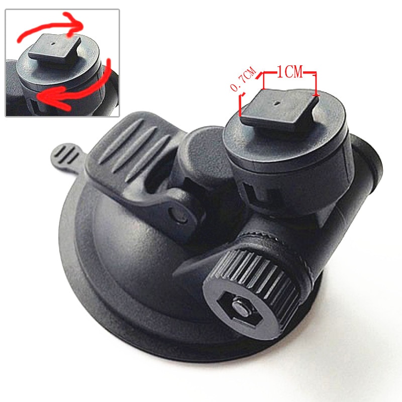 Conkim 360 Degree Rotating Suction Cup Holder For DVR Car Windshield Bracket Holder For Dash Camera GPS Navigation