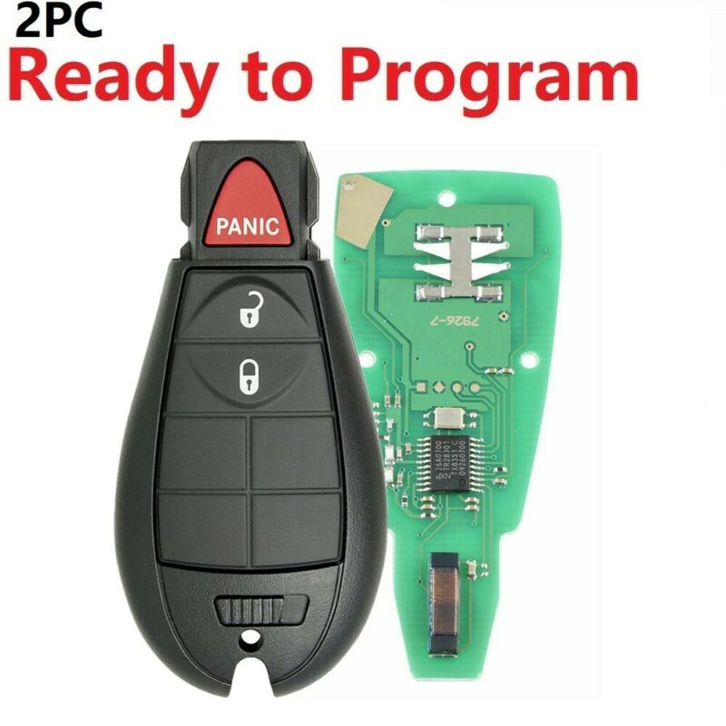 2PCS Car Remote Cloner Key for Jeep Dodge Ram 1500 2500 3500 Cherokee Remote Fob Key