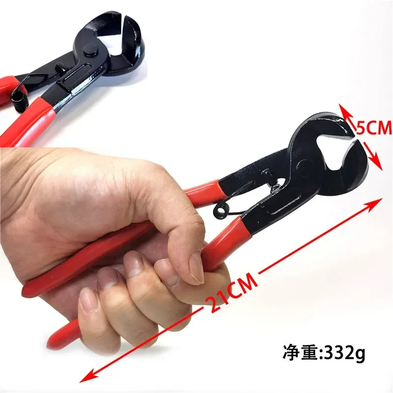 Pinze in lega per mosaico fai-da-te per utensili da taglio per piastrelle in ceramica/specchio/vetro/metica dovuto ruote rotonde Taglierina per materiali artigianali fai-da-te: Luce Verde