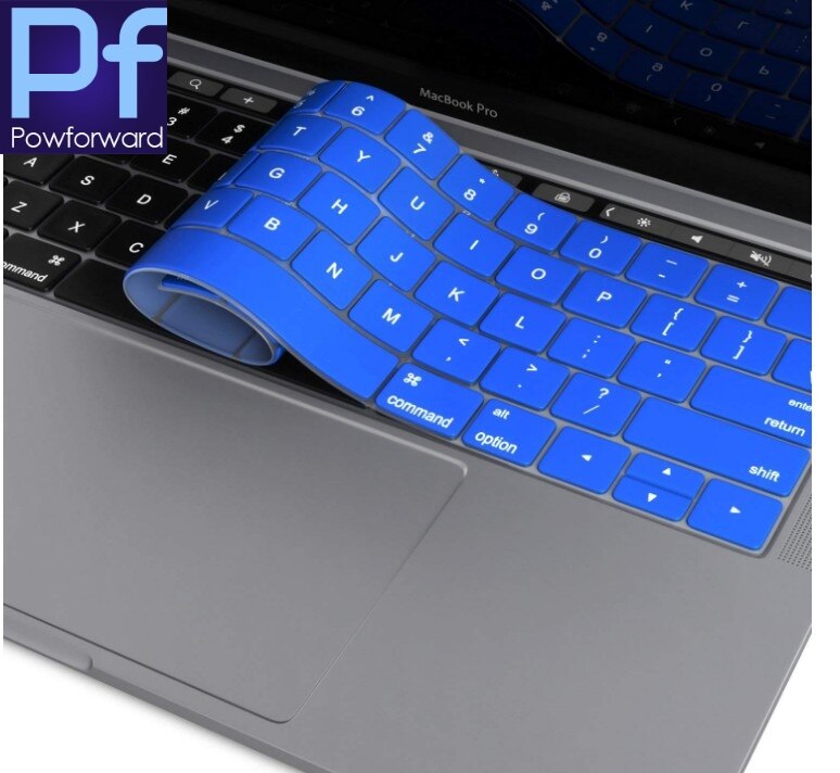 Silicone Keyboard cover Protector for MacBook Pro with Touch Bar Version / Model A1706 A1707 A1989 A1990 13 15
