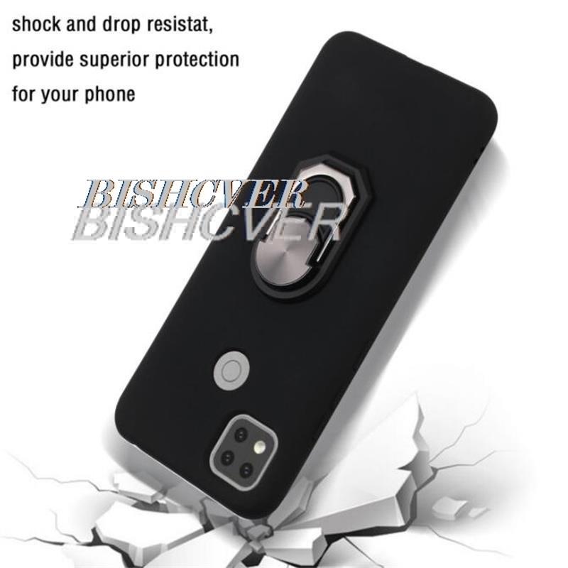 Magnettelefoncover til zte nubia neo 2 5g 6.72 " neo 3 gt 5g neo 3 neo 3gt z2465n z2464n blødt silikonecover med ringholder