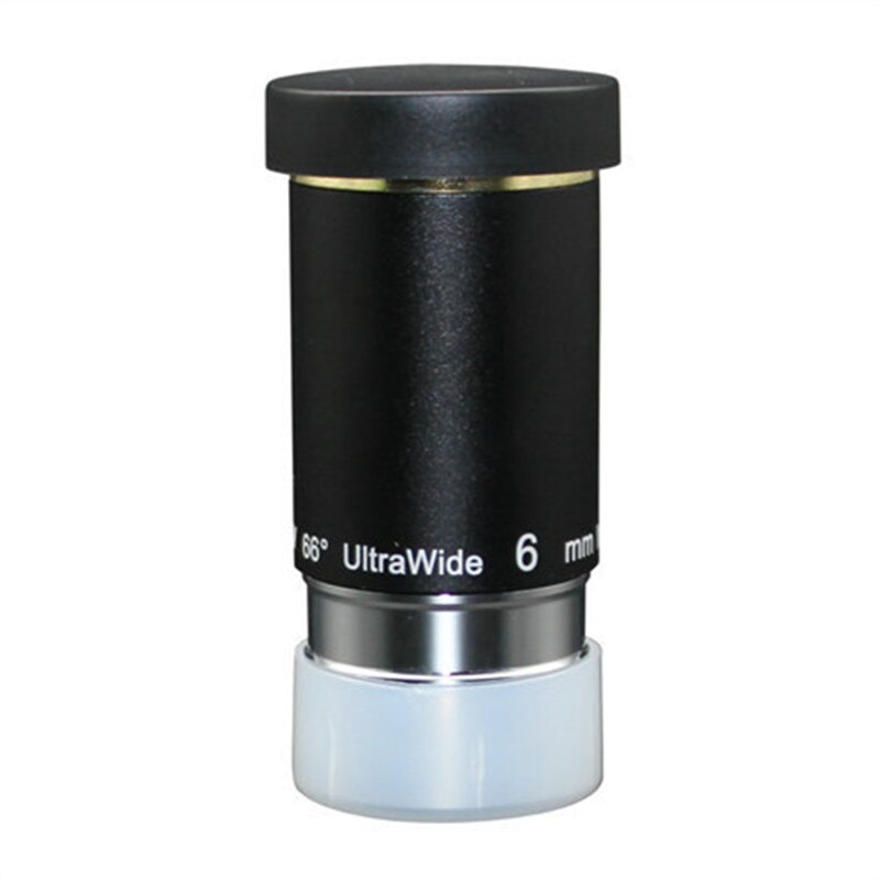 66 Degree UW 6mm Grows Magnification Wide Viewing Angle Astronomical Telescope Planet Eyepiece 1.25 Inches UW6mm