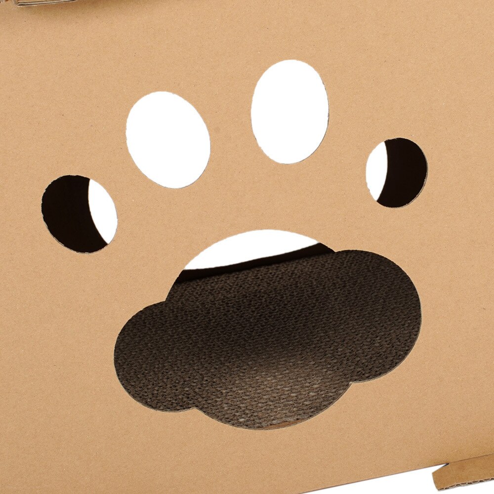 Cat litter corrugated paper cat head style cat scratcher cat claw sharpener cat house cat house cat claw sharpener toy