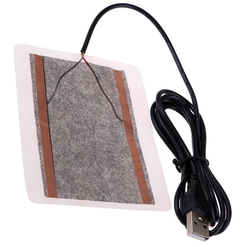10*4cm draagbare usb-warmers, verwarmingsplaten voor in de winter, voor muismatten, schoenen, golfplaten, elektrische verwarmingsmatten
