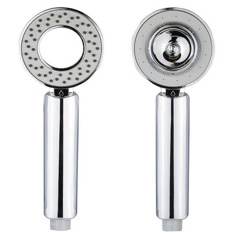 3-Stage Magic SPA HandHeld Shower Head Bathroom Water Saving Pressure Energy Douche Mount Head &