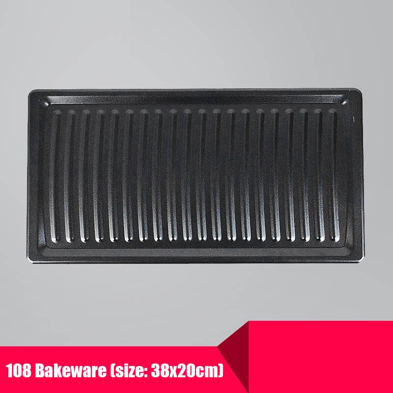Electric raclette grill baking pan wave plate bakeware