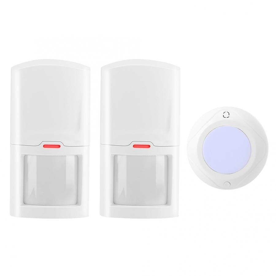 Wireless Security Alarm 1 Sound Light Siren 2 Infrared Sensor 2 Magnetic Sensor (JD11+03D+03B)