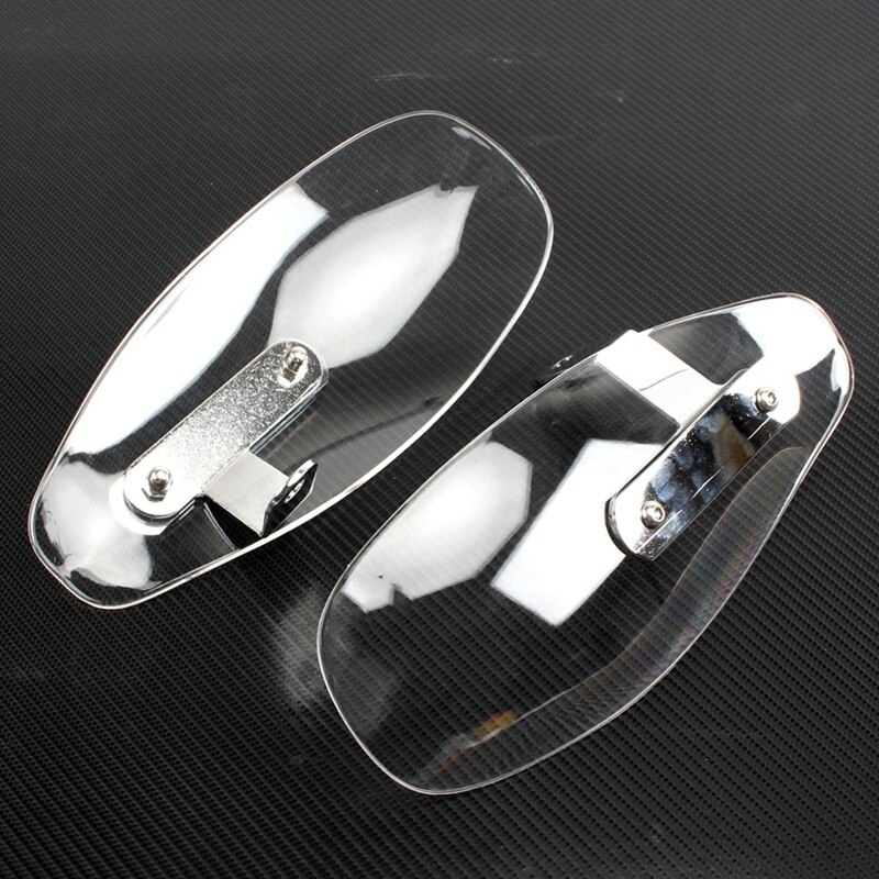 Clear Motorcycle Hand Guard Wind Deflector Protector Shield Voor Cruiser