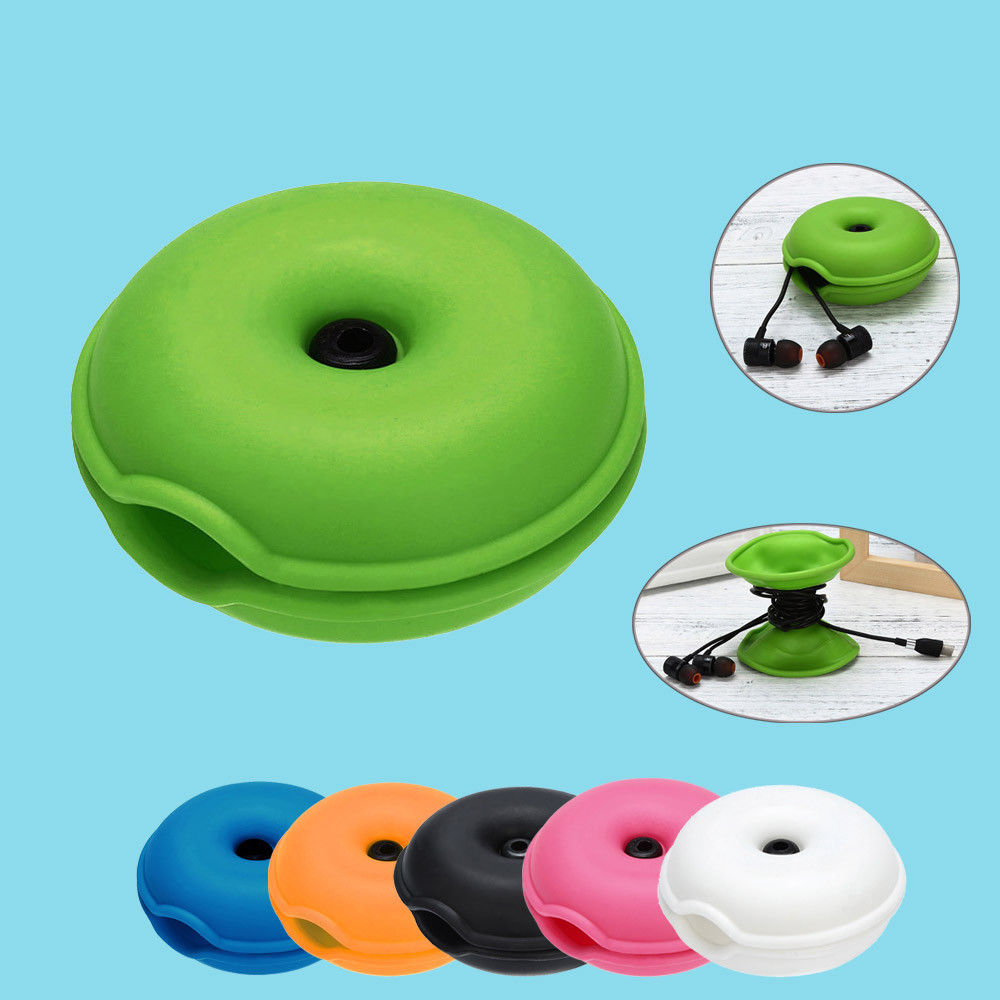 1pcs Cute Turtle Desktop Earphone Cable Cord Organizer Wire Winder Phone Stand Holder Fast