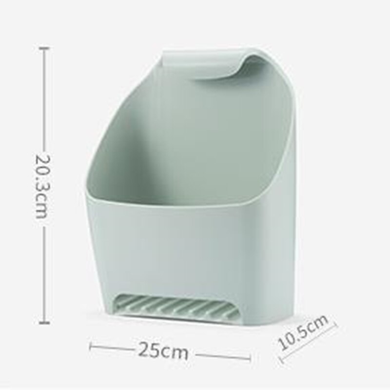 Household non-perforated toilet drain rack bathroom towel rack shampoo shower gel toiletries storage basket