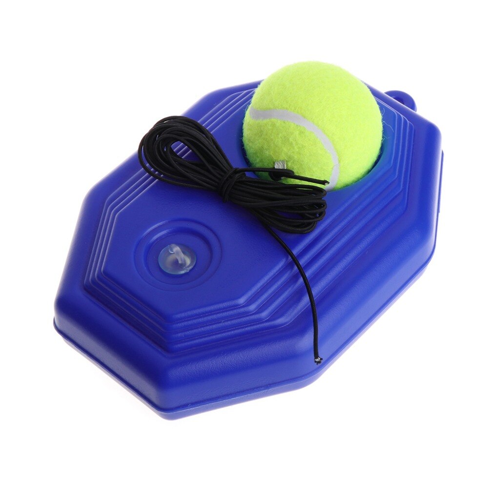 Tennis Trainer Tennis Ausbildung Ball Tennis Schläger Ausbildung Praxis Bälle Zurück Basis Trainer Werkzeug Schnur Elastische Seil ÜSpund: 1 einstellen