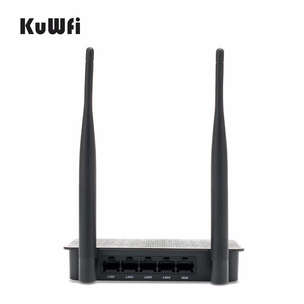 Kuwfi 802.11n 300mbps roteador sem fio wi-fi extensor com 2/5dbi antena melhorar wi-fi sinal ap roteador sem fio wi-fi amplifie