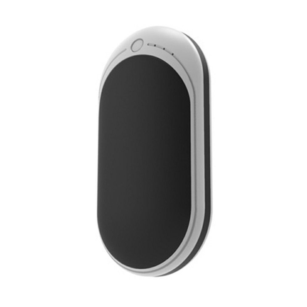 Scaldamani elettrico ricaricabile USB inverno doppio lato riscaldamento Mini 5V tasca a lunga durata Power Bank all'aperto