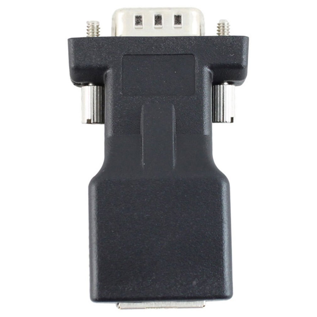 Ethernet VGA coppia maschio e femmina RJ45 connettore adattatore di rete a 15 pin Extender LAN VGA Revolution testa Rj45