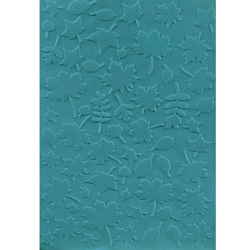 Maple leaves plastic embossing folder for card making stationary paper crafts stencil cutting die background