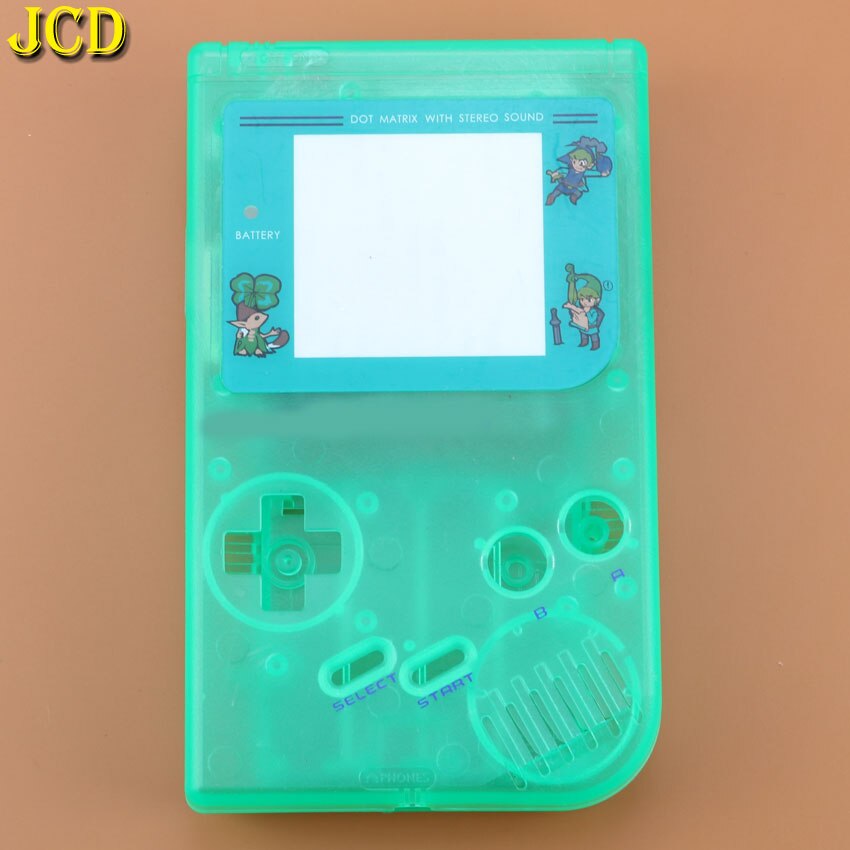 JCD 1PCS 15 di Colore Per GameBoy Classico Gioco di Ricambio di Plastica Borsette Copertura per Nintend GB Console FAI DA TE Alloggiamento Pieno per GB Caso