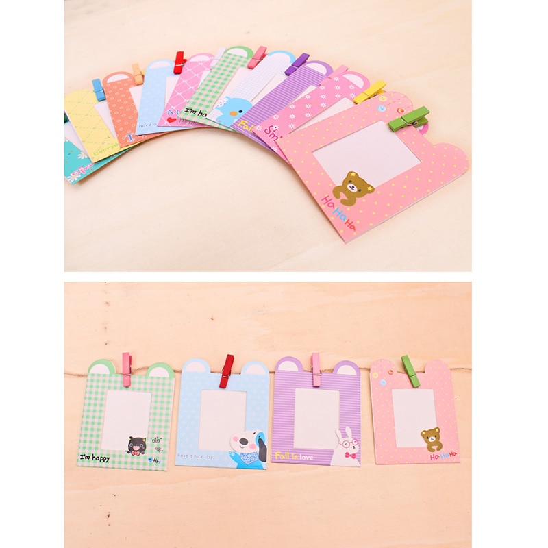 for Film camera DIY Kraft Paper Photo Album 3inch Wall Hanging Photo Frame for Pictures Home Decoration Wedding Photo Frame