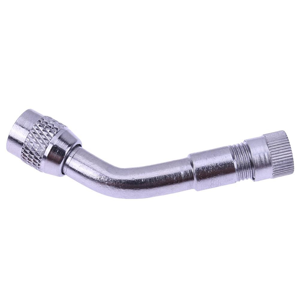 45/90/135 Graden Hoek Auto Motorfiets Air Ventiel Schrader Ventiel Uitbreiding Adapter Auto Moto Bandenspanning Onderdelen: Silver 135 Degree