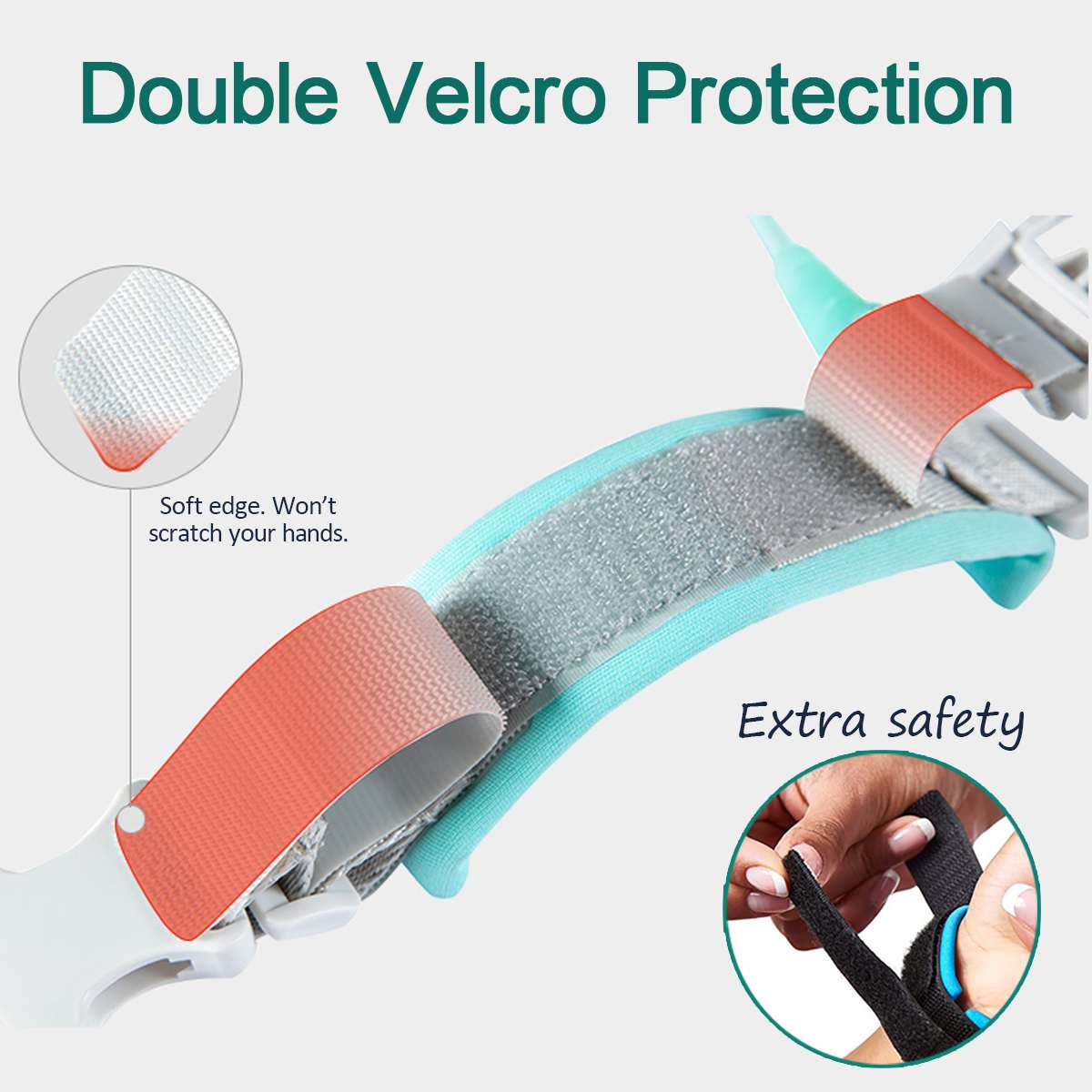 Bracelet de sécurité pour enfants, laisse anti-perte, réglable, au poignet, corde de traction, pour bébés et enfants en bas âge