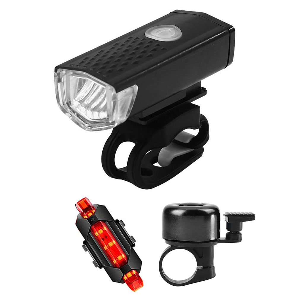 MTB Bright Taillight Bike USB Rechargeable LED Saddle Light Bicycle Cycling Front Rear Tail Seat Lamp Night Safety Warning