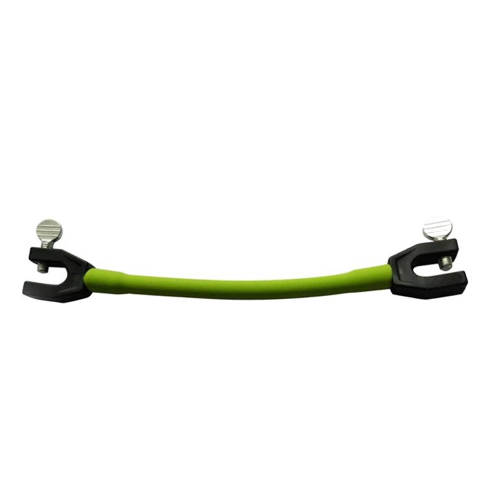 Conector de punta de esquí de invierno extraíble duradero Clip elástico de protección para niños principiantes deportes al aire libre accesorios de esquí para principiantes: green