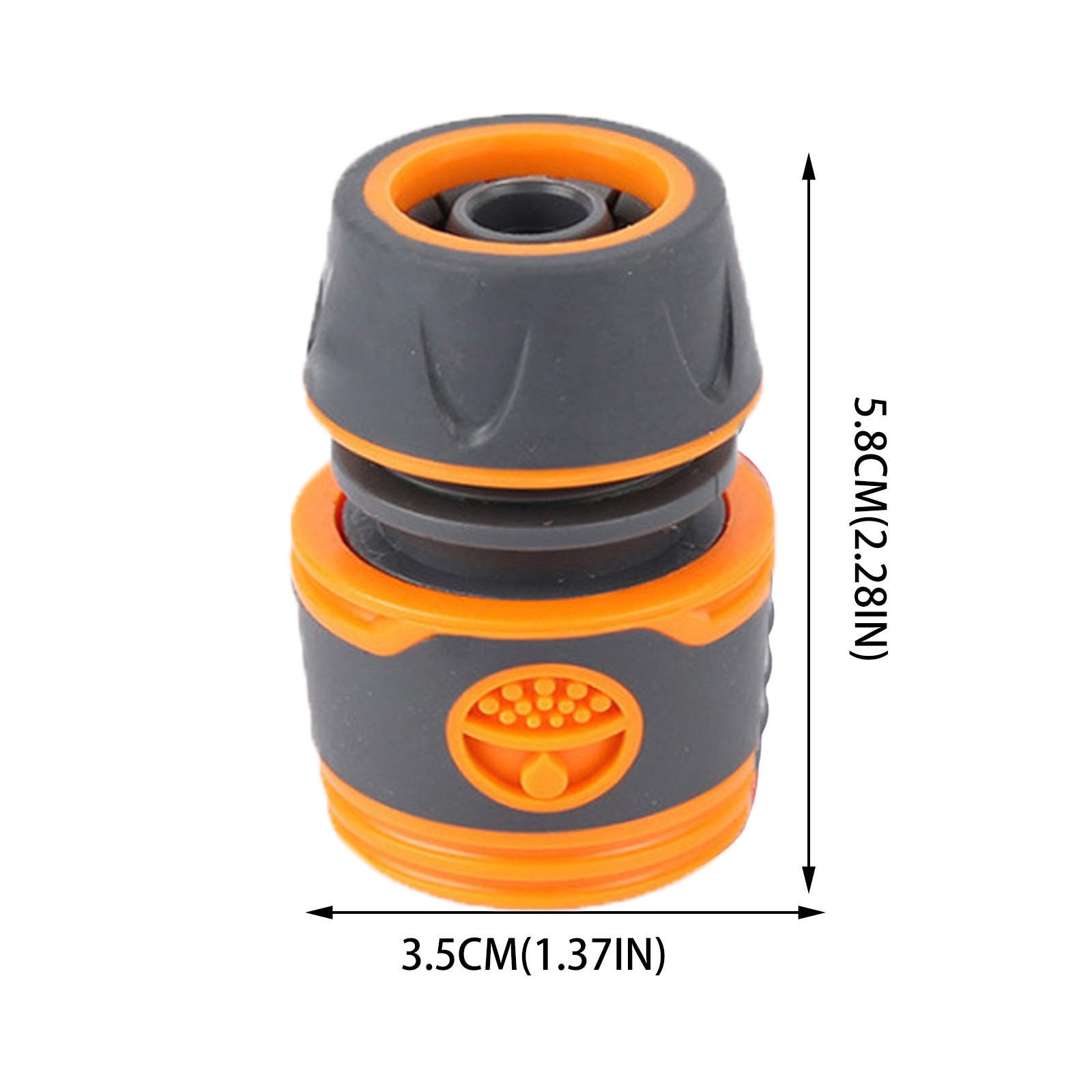 6 Stuks 1/2 Inch Plastic Quick Slang Connector Voor Slang Lijn Tuingereedschap Slang Koppeling