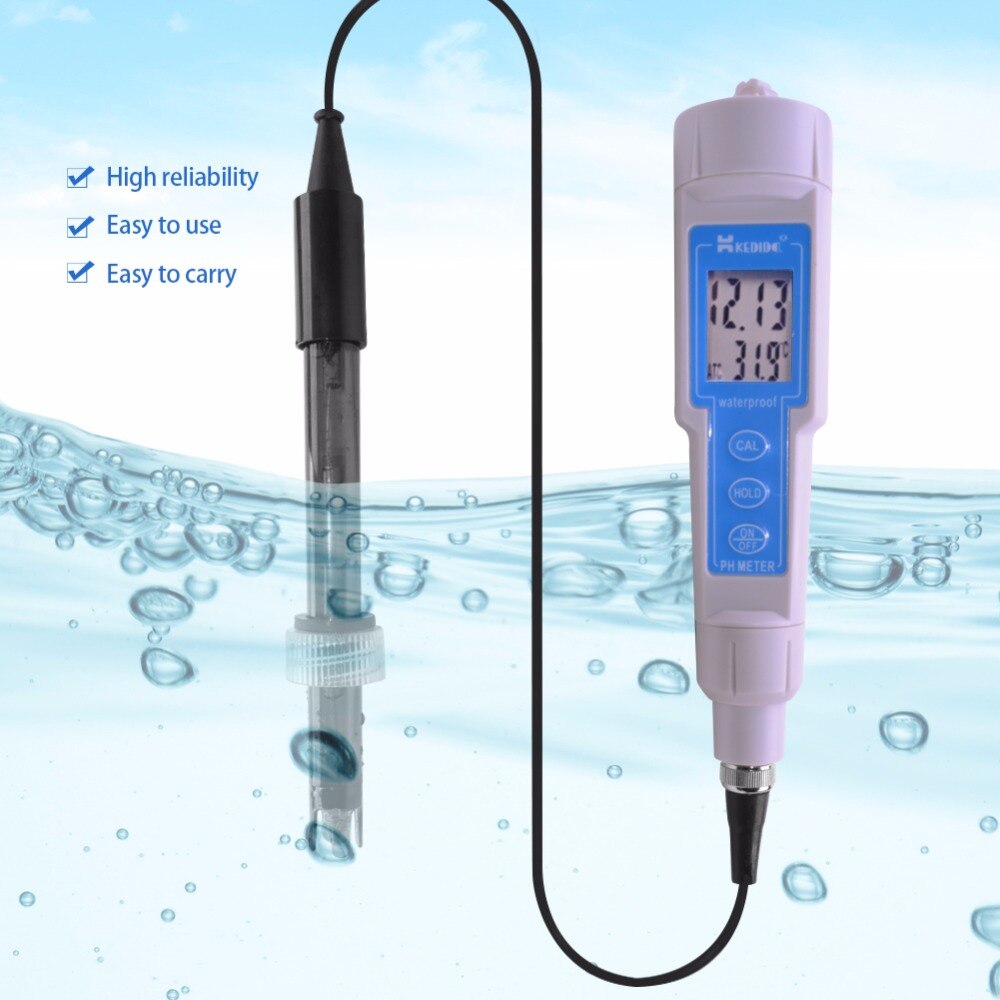 Yieryi CT-6020A Hoge Precisie Draagbare digitale PH meter Waterdichte Water Pen type pH tester ATC Zuur en alkali Analyzer