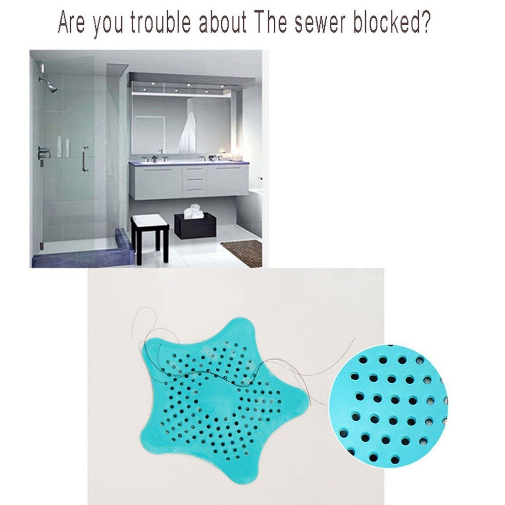 Siliconen Afvoer Haar Catcher, Gootsteen Zeef Badkamer Douche Sink Stopper Putdeksel Haar Val, Filter Voor Keuken